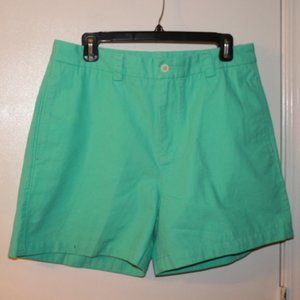 SZ 32 VINYARD VINES GREEN PREPPY SHORTS